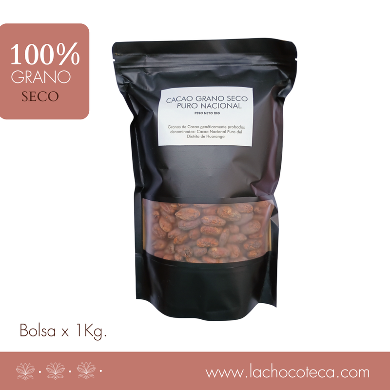 GRANO SECO DE CACAO x 1 Kg - GRANEL