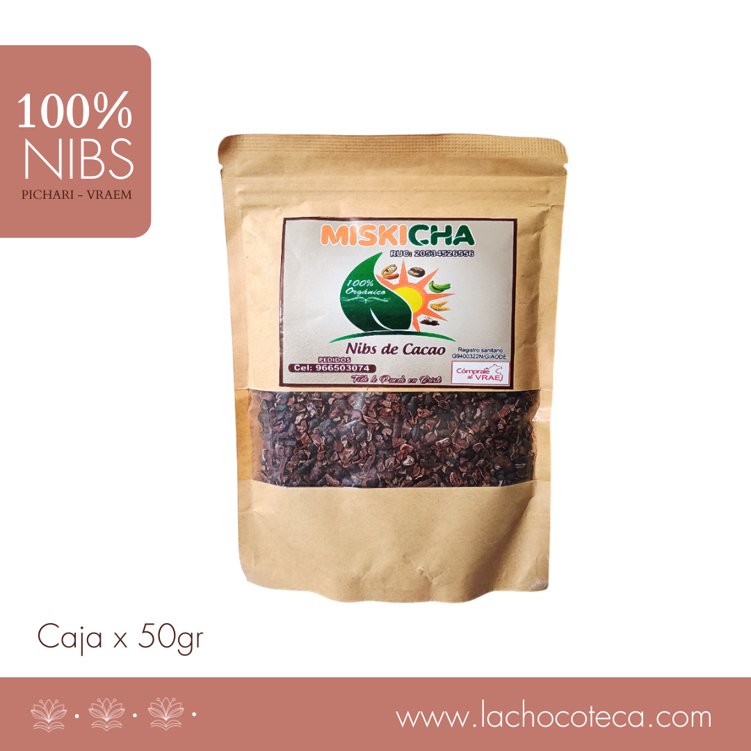 Nibs de Cacao x 250gr. MISKICHA