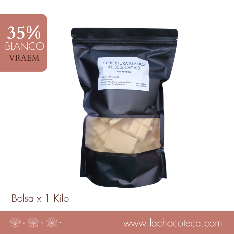 COBERTURA BLANCA 35% X 1KG