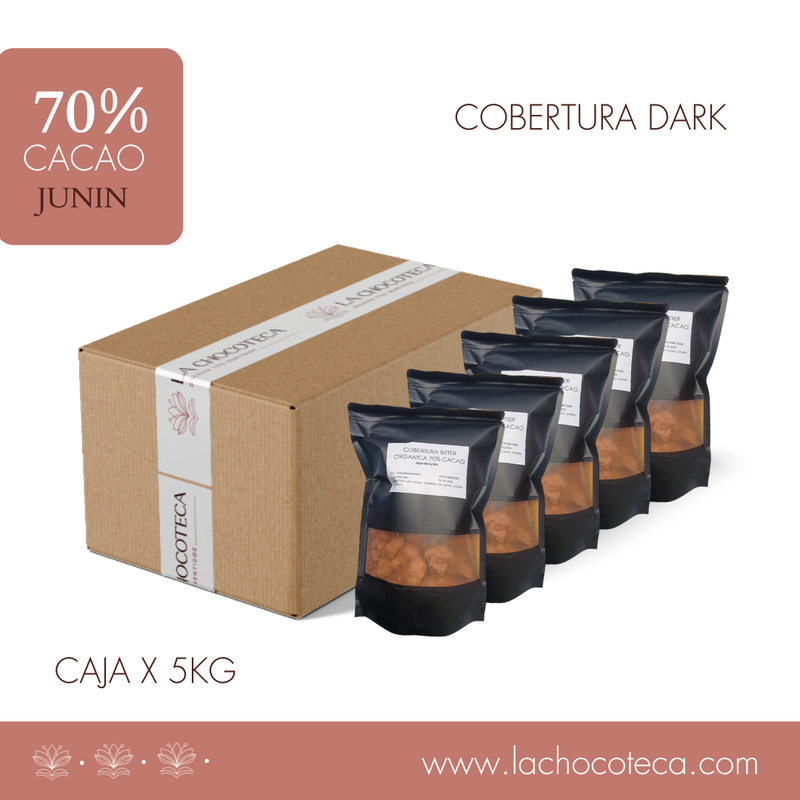 Caja x 5Kg Cobertura Dark 70% x 1Kg - DOYPACK