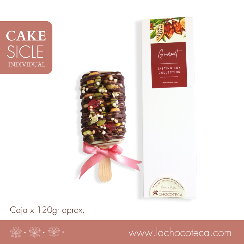 Cakesicle en Cacao y Frutos del Bosque - Individual