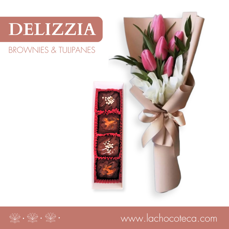 DELIZZIA - Brownies &amp; Tulipanes