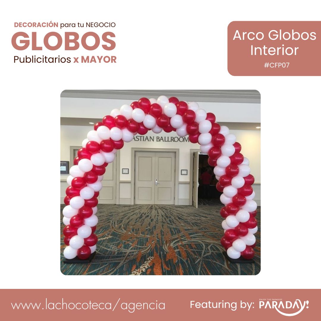 ARCO GLOBOS INTERIOR PATRIO x 01 ML (Metro Lineal)