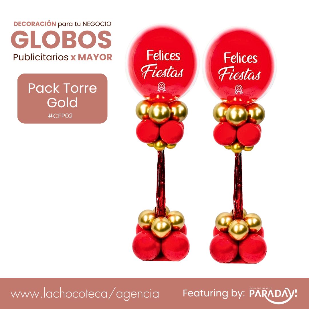 TORRE GOLD - PACK 2 UNIDADES