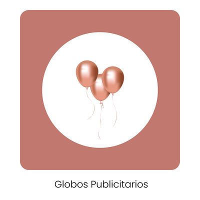 CATÁLOGO GLOBOS PUBLICITARIOS