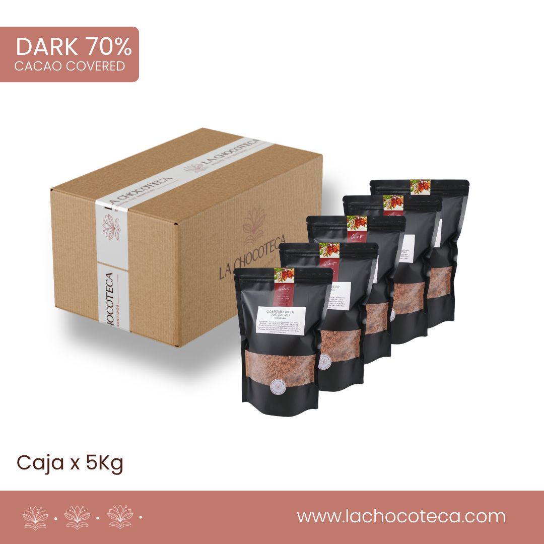 COBERTURA DARK 70% - Caja x 5 Kg