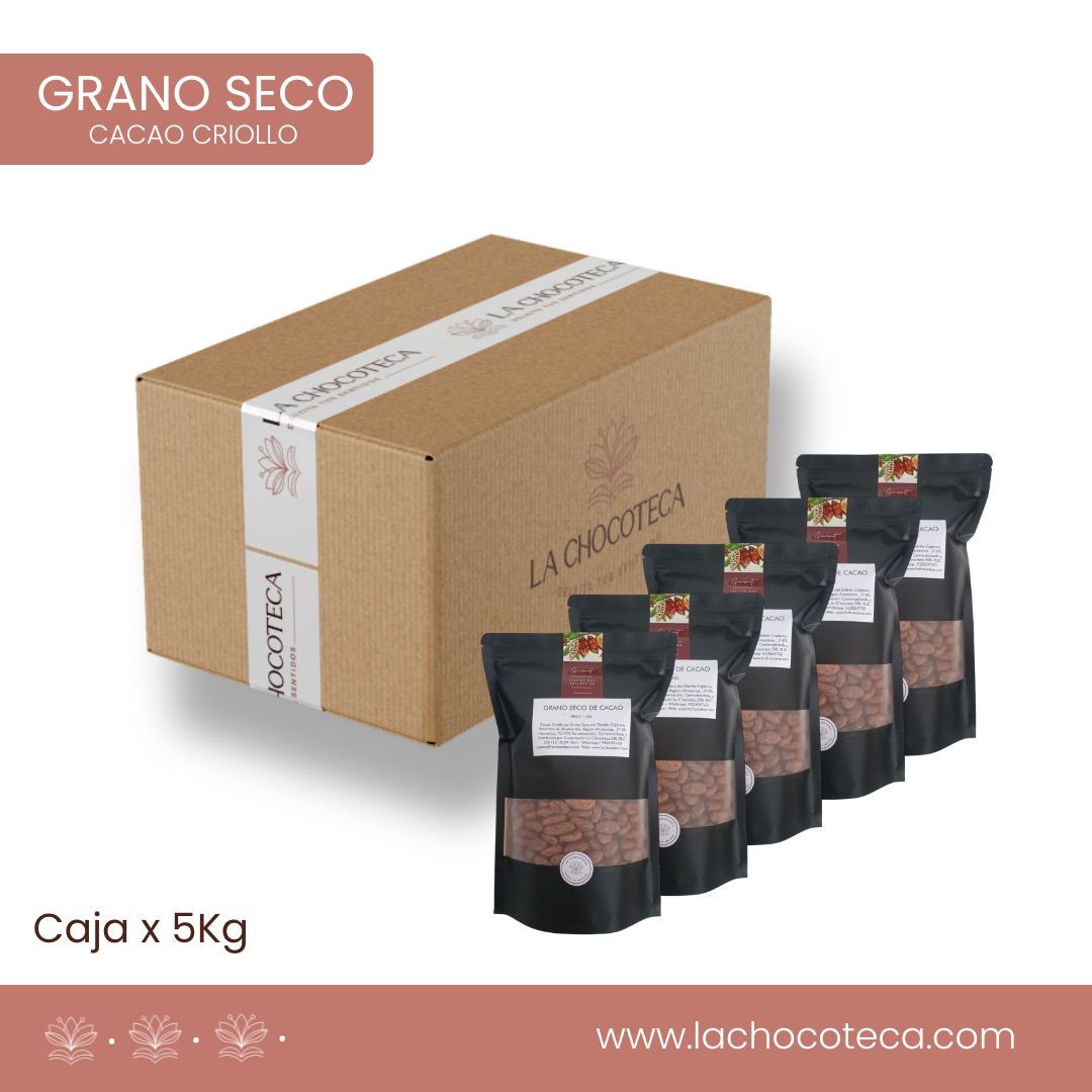 GRANO SECO DE CACAO - Caja x 5Kg