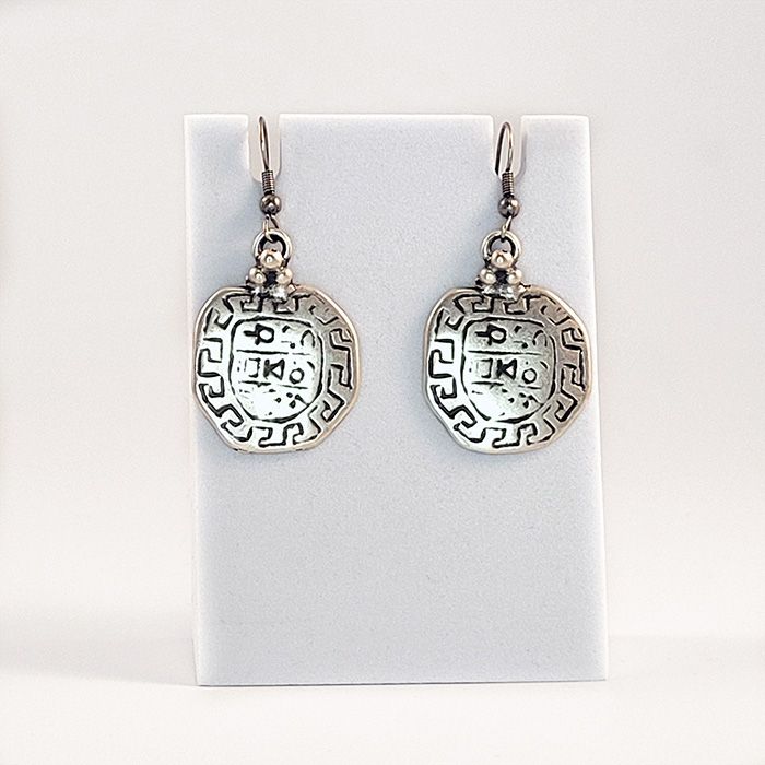 Coin Ottoman Silver Earring