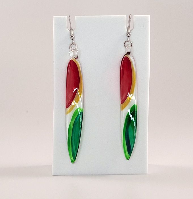 Venice Glass Twist Earrings