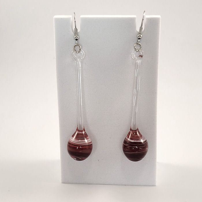 Venice Glass Tear Drop Earrings