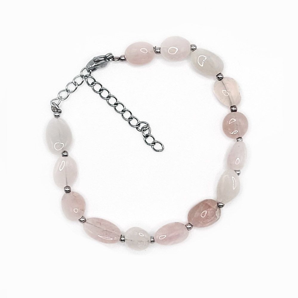 Love Flow Rose Quartz Bracelet Love Flow Rose Quartz Bracelet