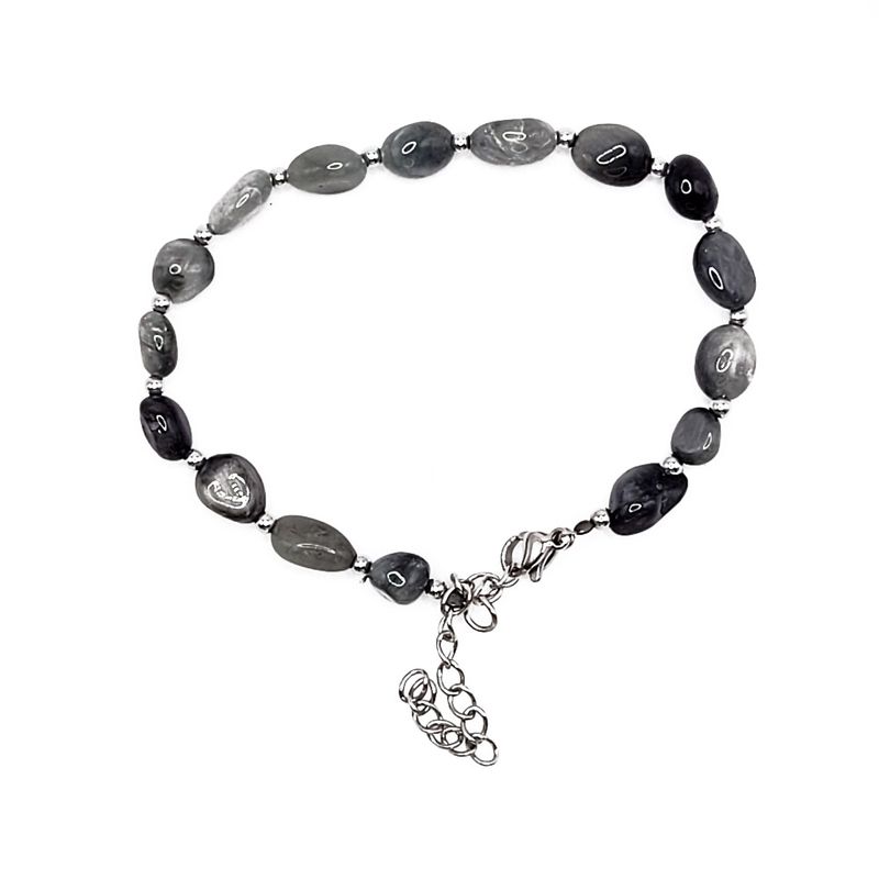 Eagle Eye Grey Quartz Bracelet