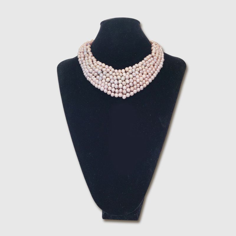 Blush Tide Pearl Necklace