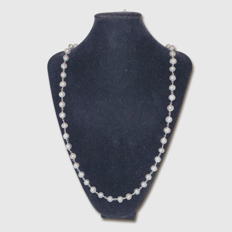 Moonstone Drift Pearl Necklace