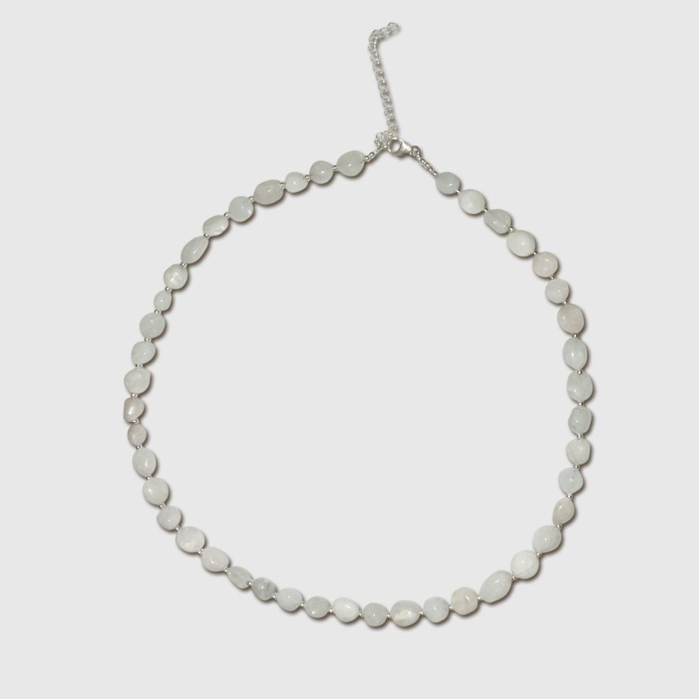 Crystal Drops Necklace - Moon Crystal Drops Necklace - Moon