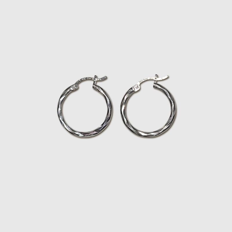 Prism Sterling Hoops - Small