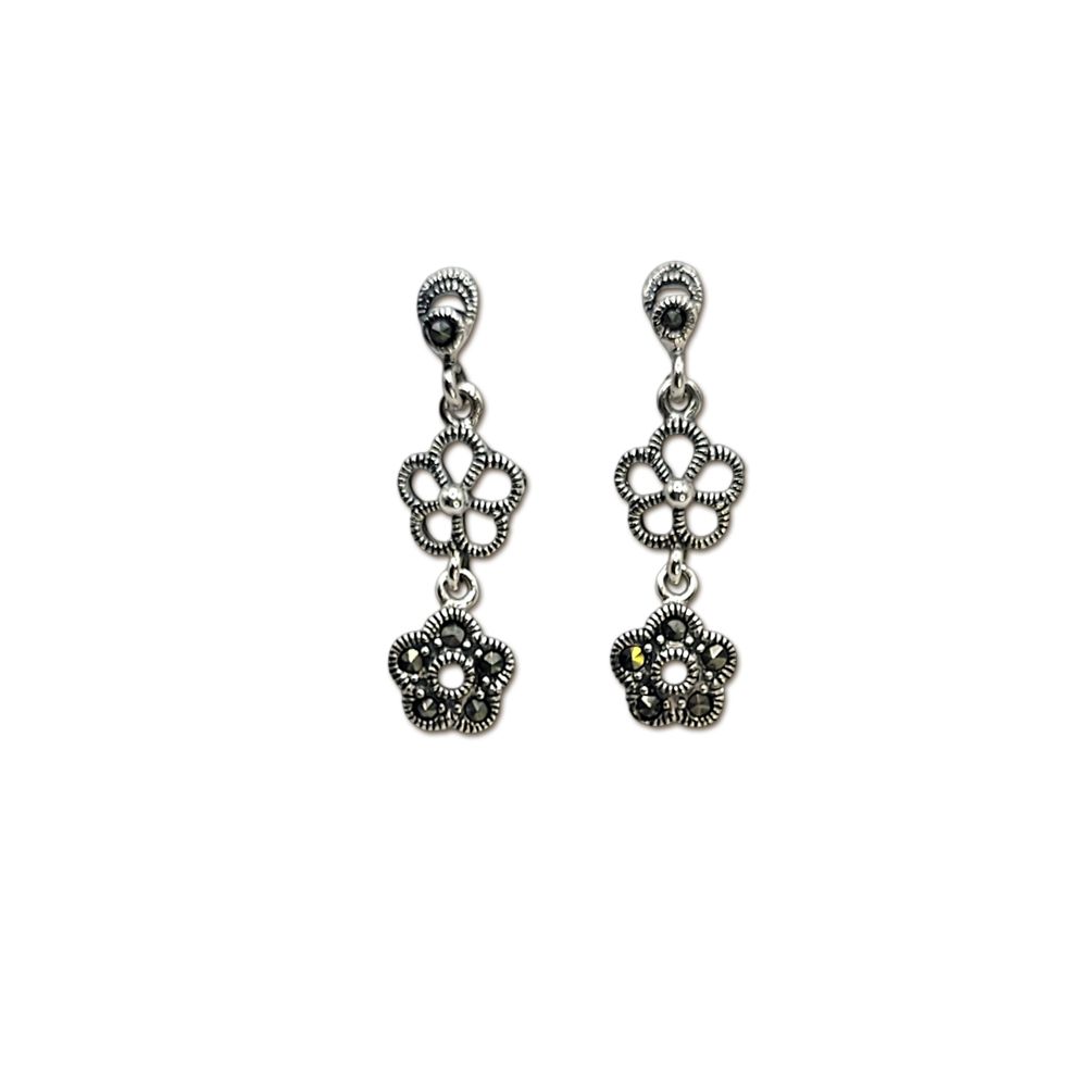 Marcasite Earrings - Bloom