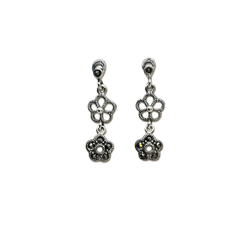 Marcasite Earrings - Bloom