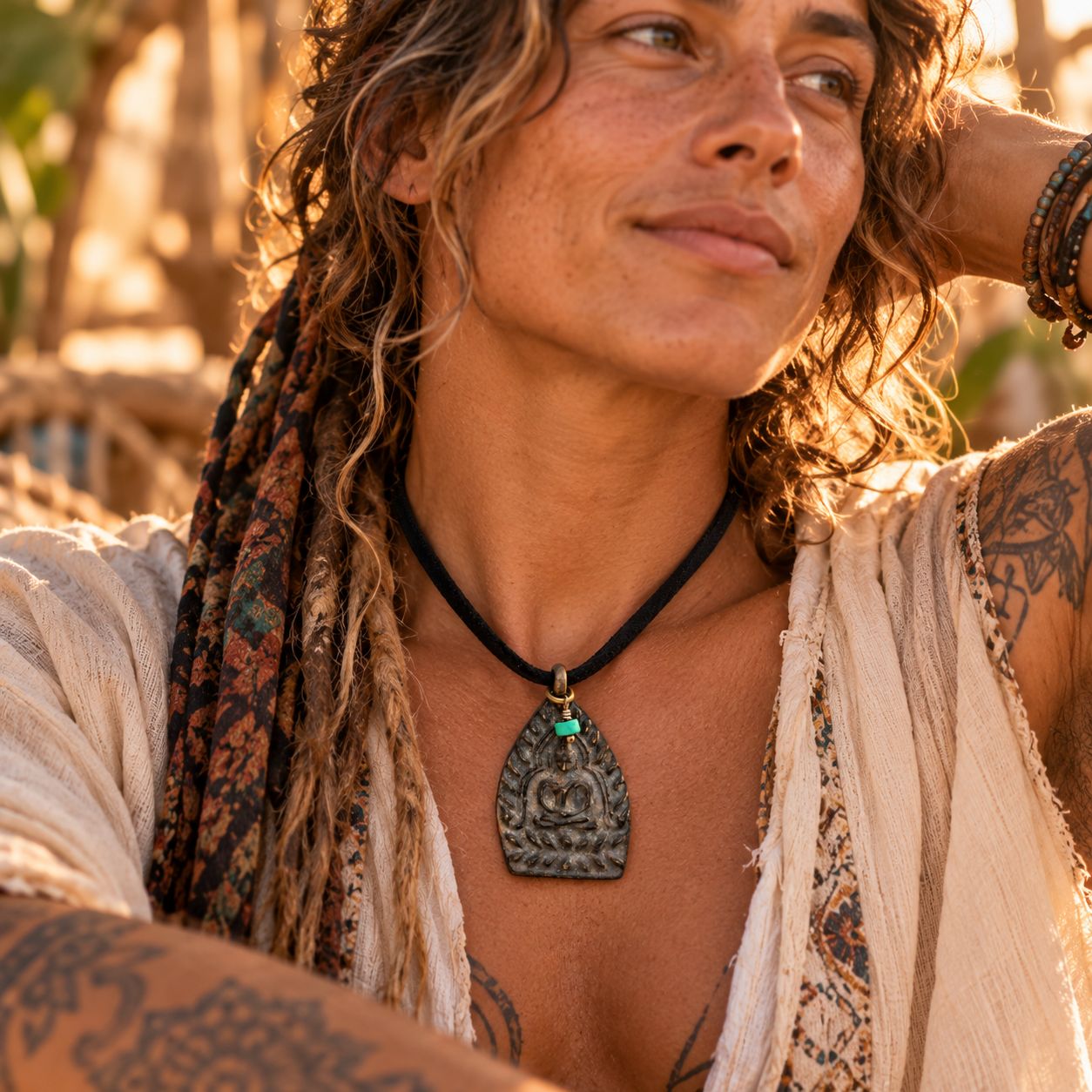 Buddhist Necklace - Amulet Buddhist Necklace - Amulet