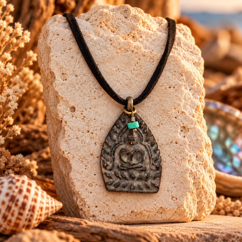 Buddhist Necklace - Amulet
