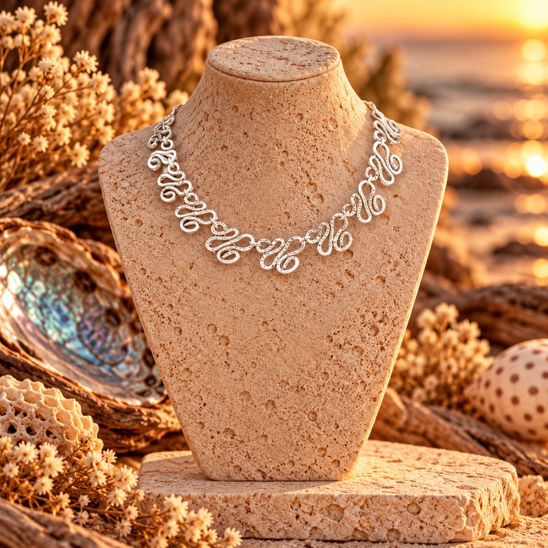Serpentine Ottoman Necklace
