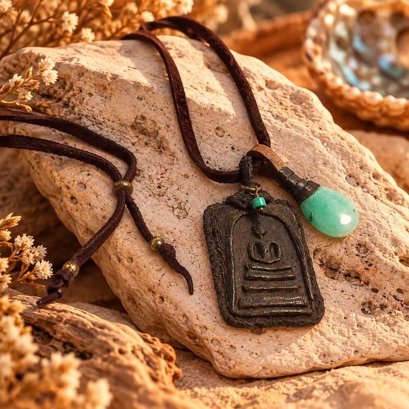 Buddhist Necklace - Sitting
