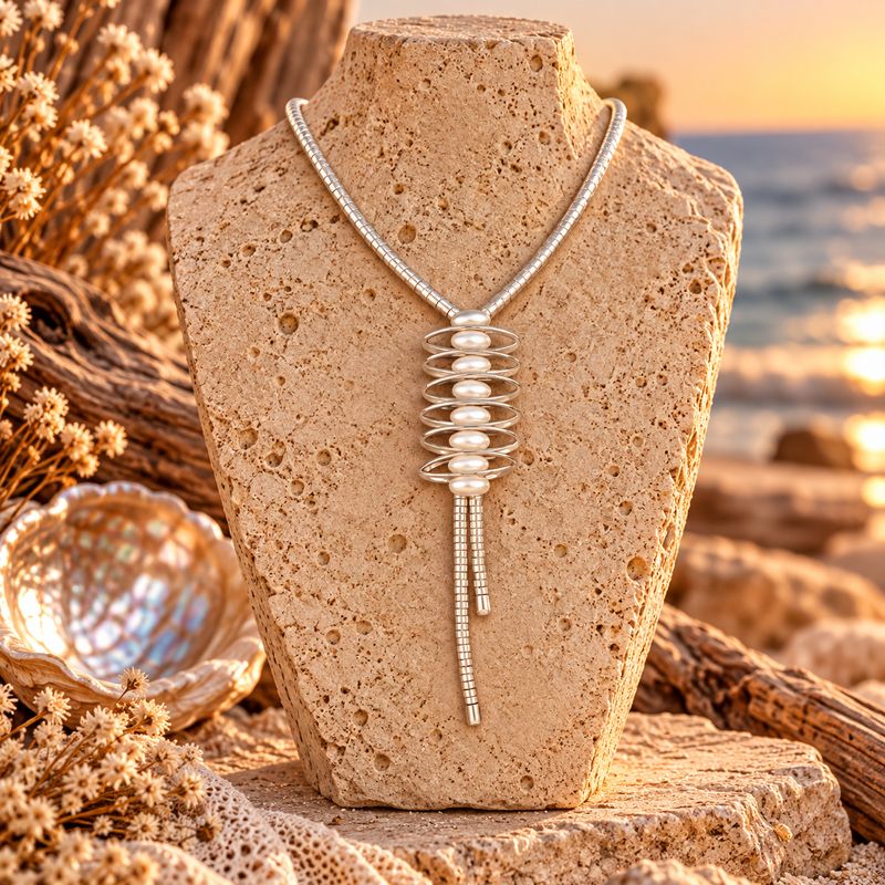 Modernist Ottoman Necklace