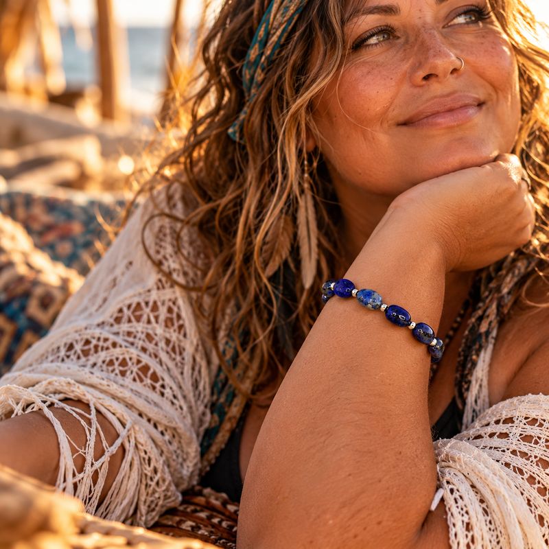 Night Sky Sodalite Bracelet