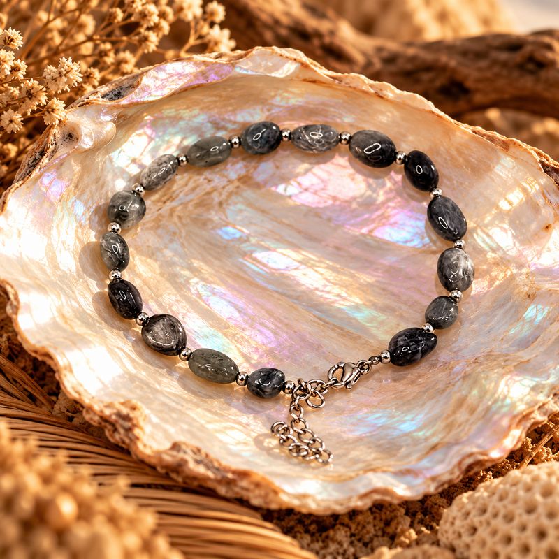Eagle Eye Grey Quartz Bracelet