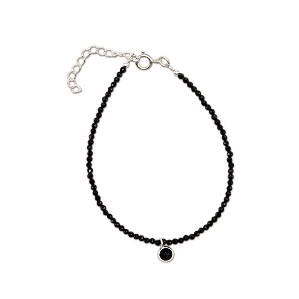 Mystic Drift Bracelet - Obsidian