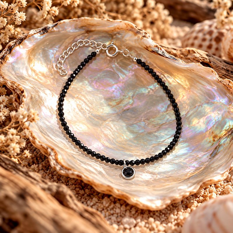 Mystic Drift Bracelet - Obsidian