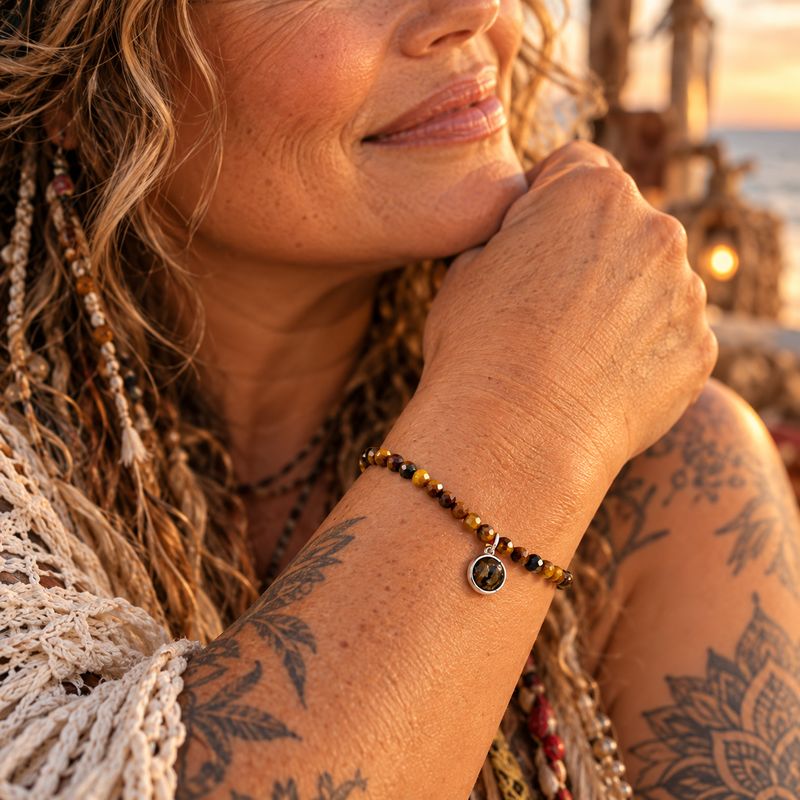 Mystic Drift Bracelet - Tiger's Eye