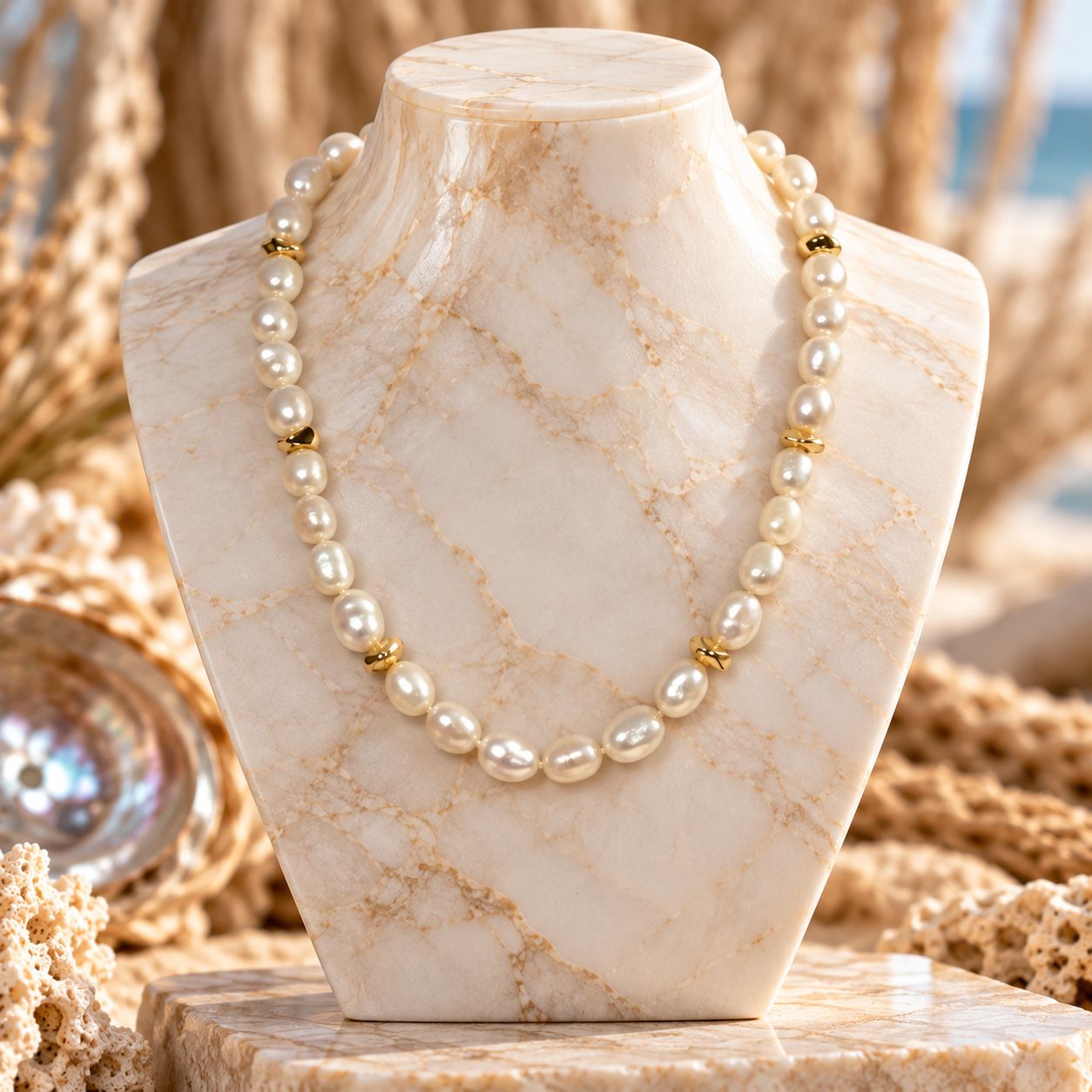 Shoreline Pearl Necklace Shoreline Pearl Necklace
