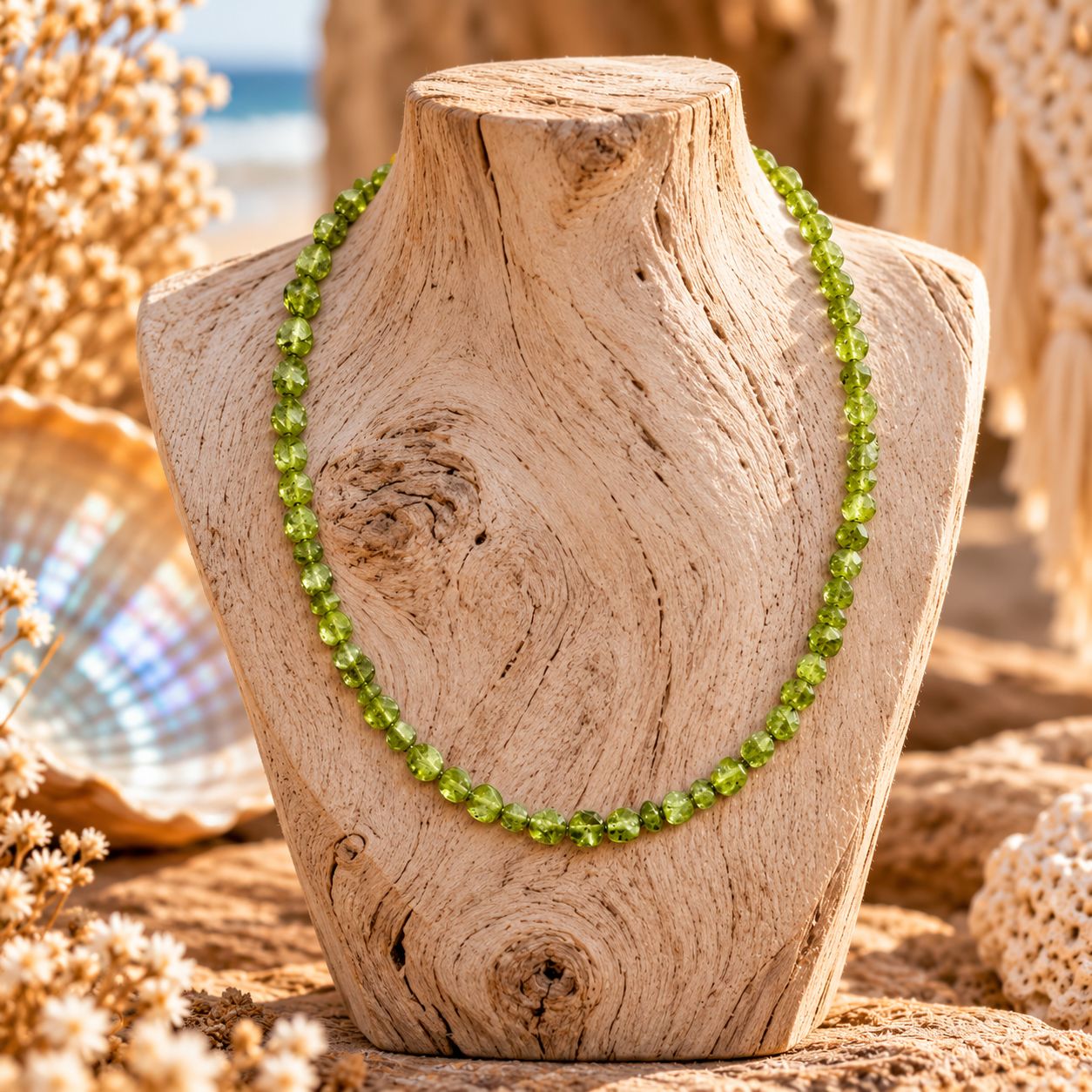 Crystal Drops Necklace - Spring Crystal Drops Necklace - Spring