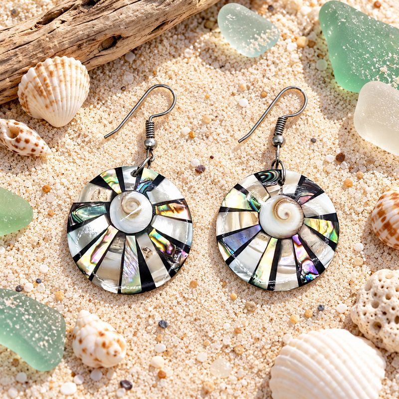 Tidepool Shell Earrings