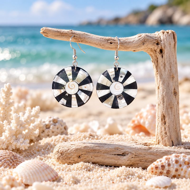 Halo Shell Earrings