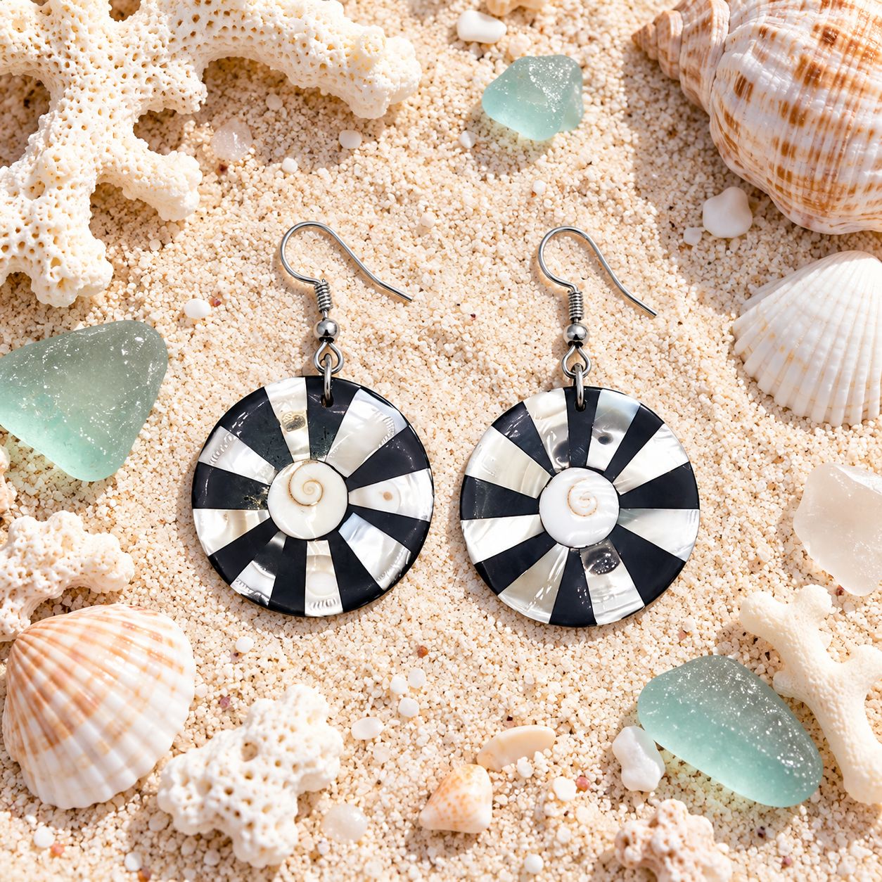 Halo Shell Earrings Halo Shell Earrings