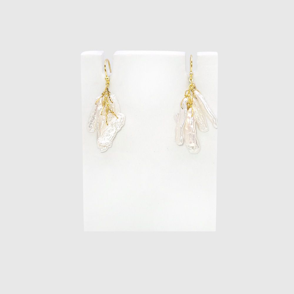 Pearl Earrings - Biwa