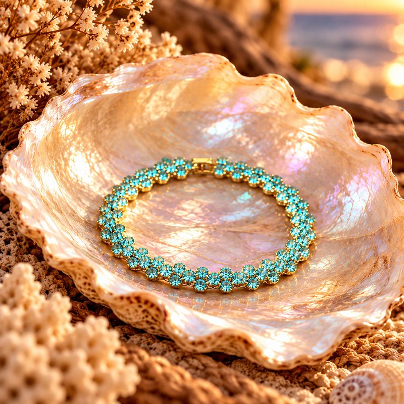 Elemental Bracelet - Aquamarine