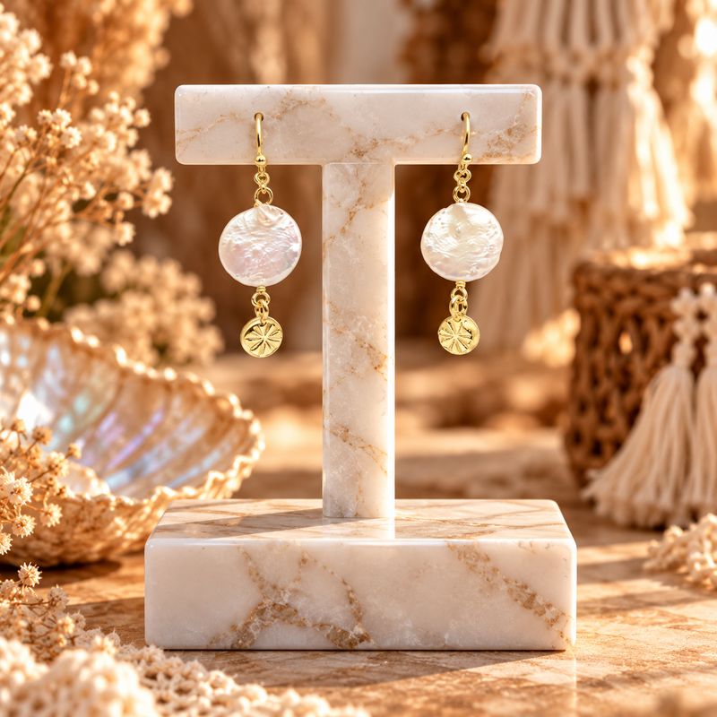 Pearl Earrings - Opalescent