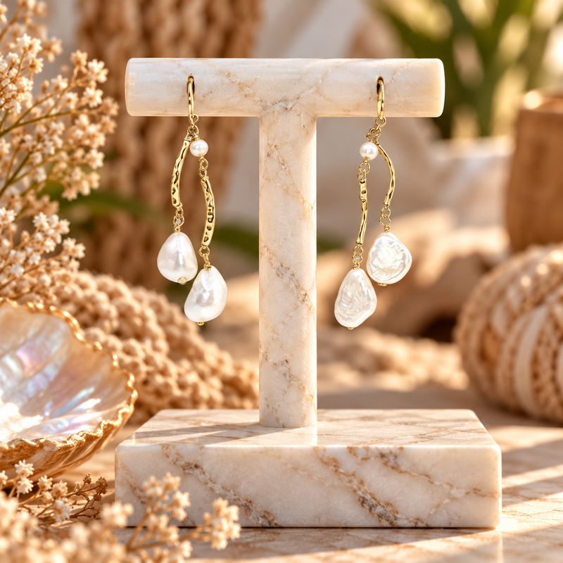 Pearl Earrings - Drifter