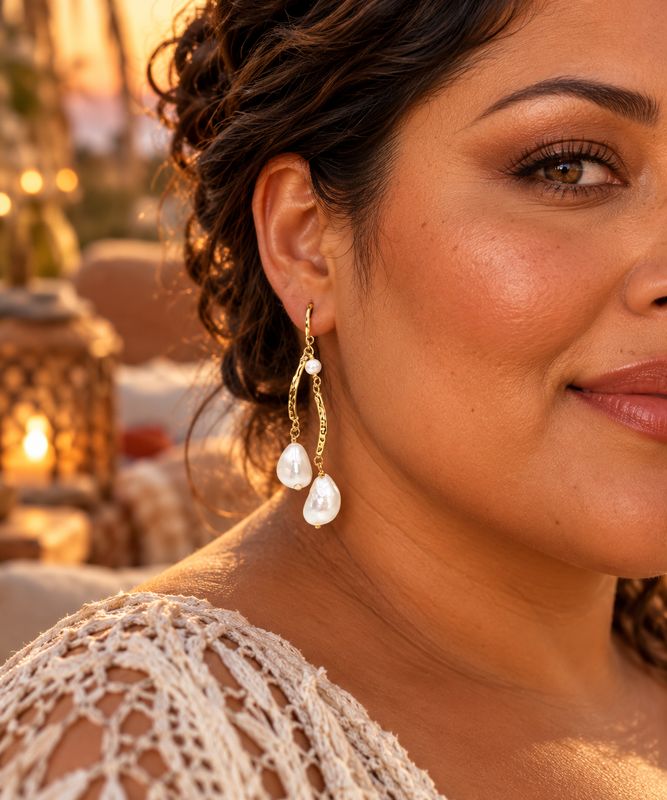 Pearl Earrings - Drifter