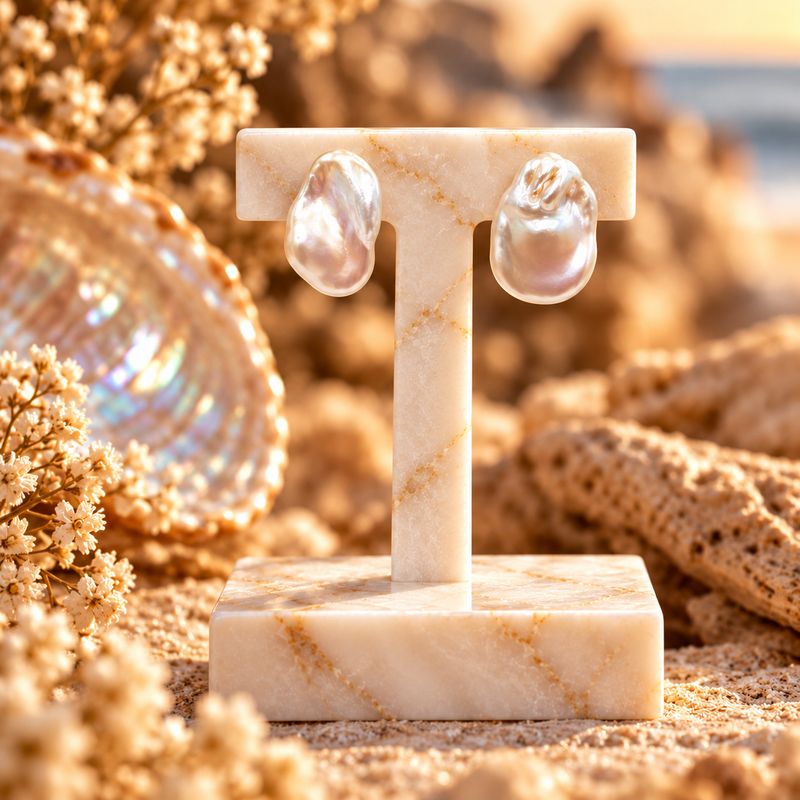 Pearl Earrings - Soleil
