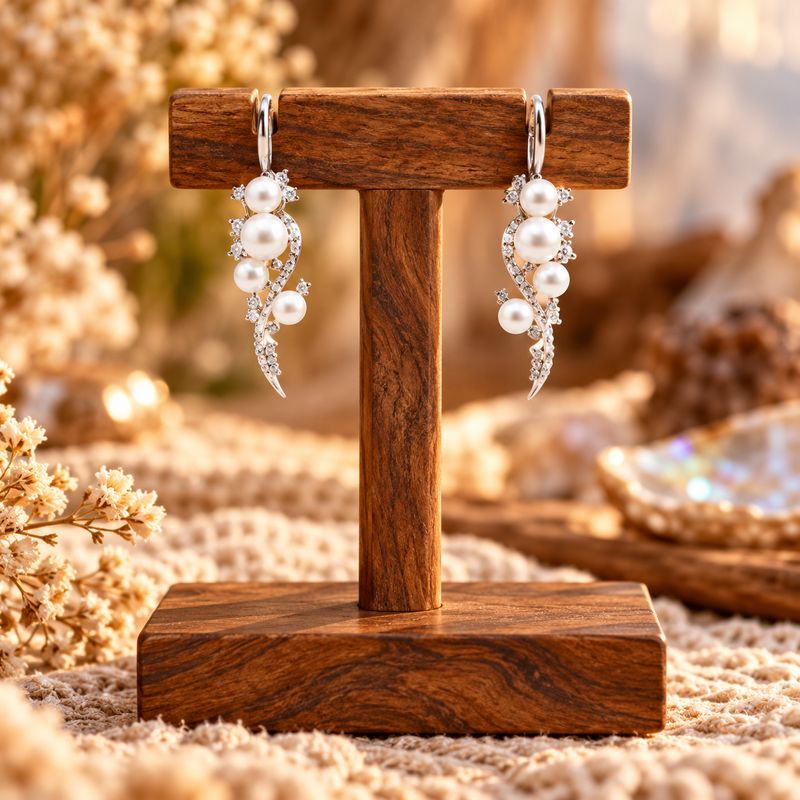 Pearl Earrings - Wildflower
