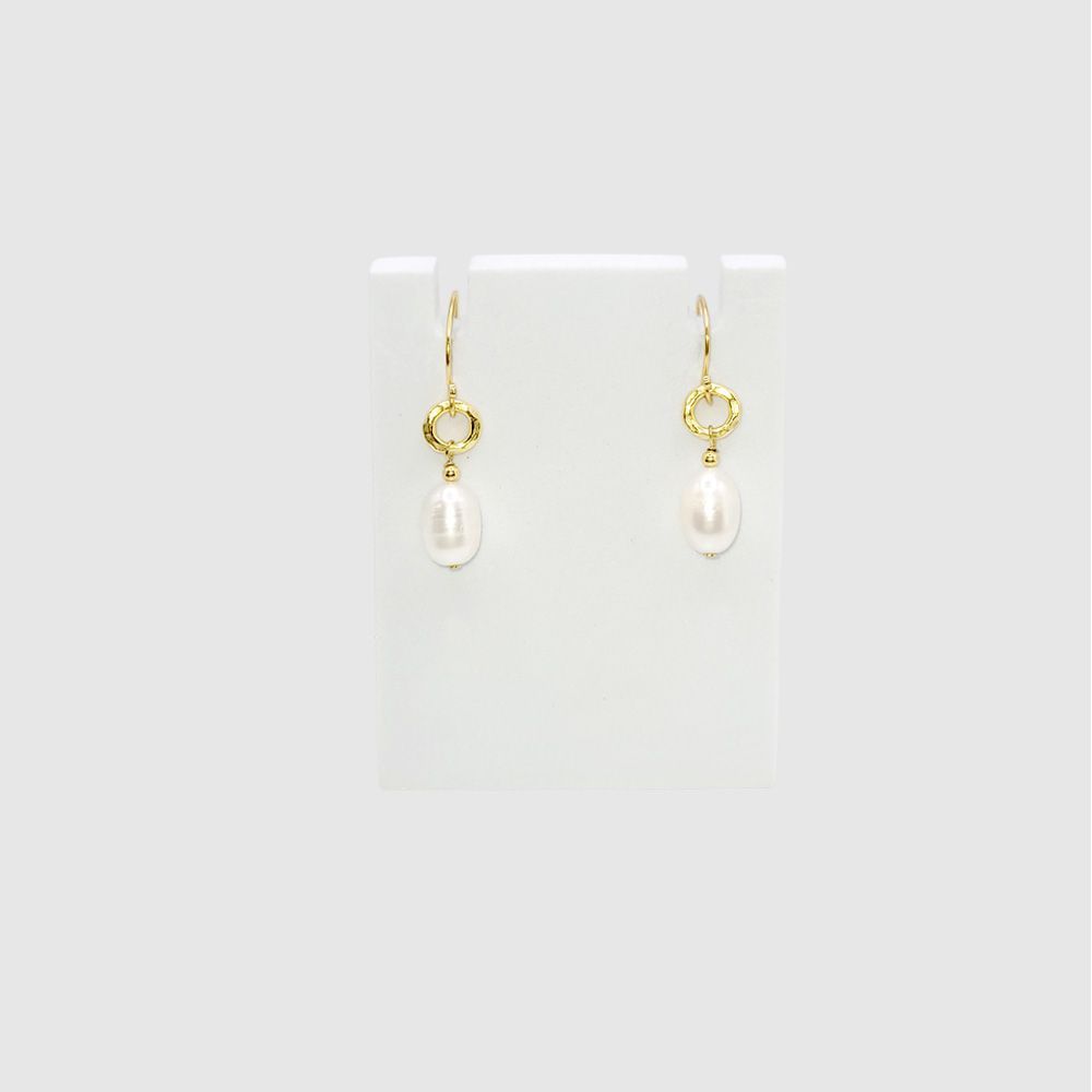 Pearl Earrings - Halo