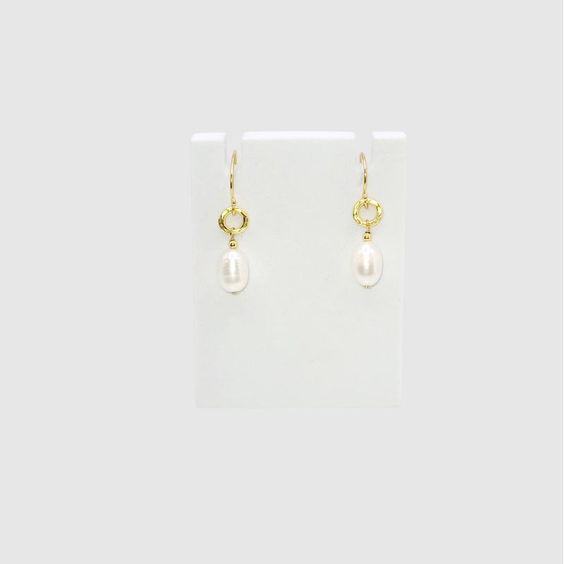 Pearl Earrings - Halo