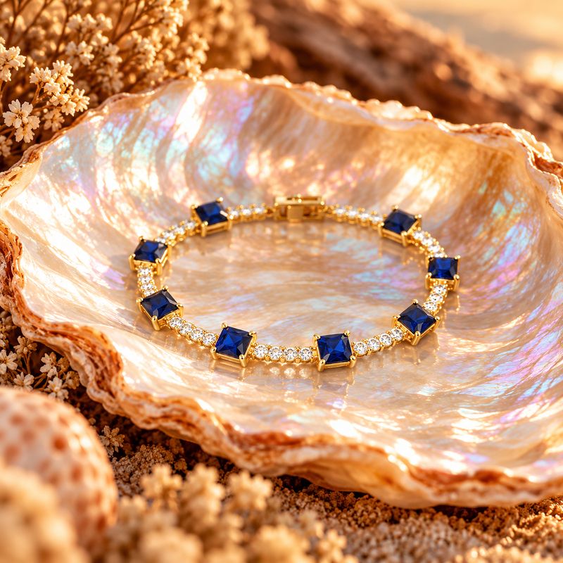 Elemental Bracelet - Blue Sapphire