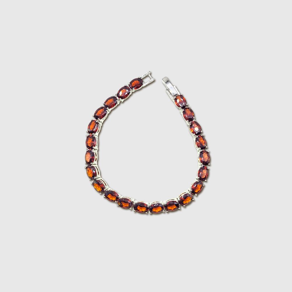 Elemental Bracelet - Spinel Red