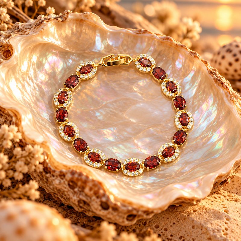 Elemental Bracelet - Spinel Bloom