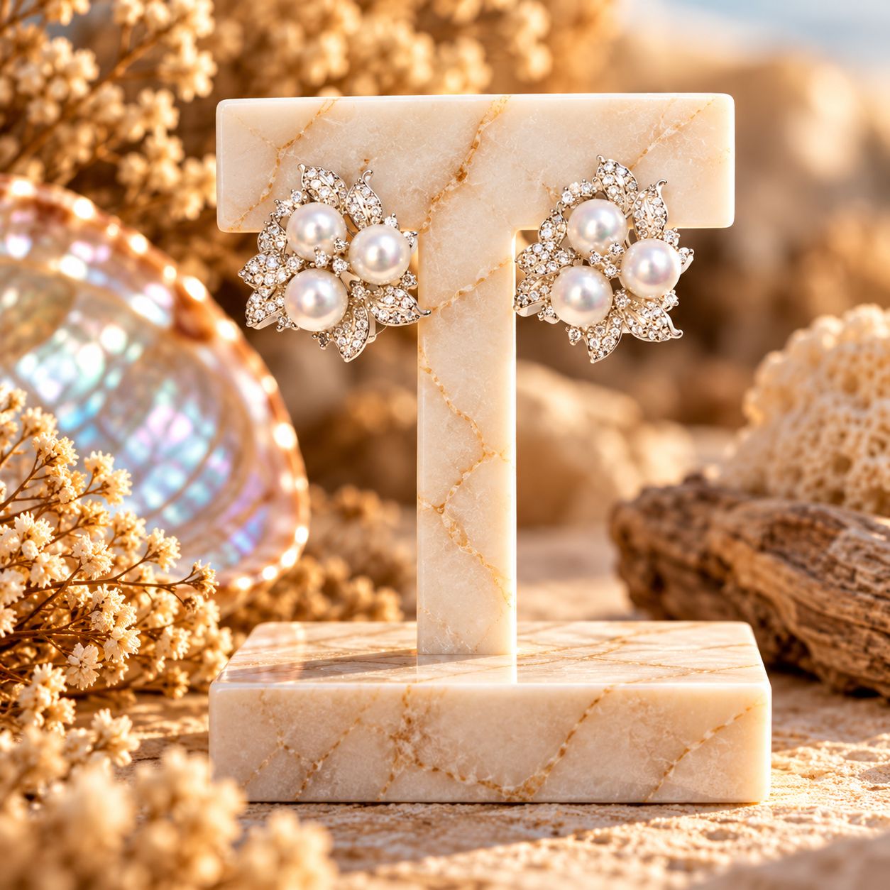 Pearl Earrings - Bouquet Pearl Earrings - Bouquet